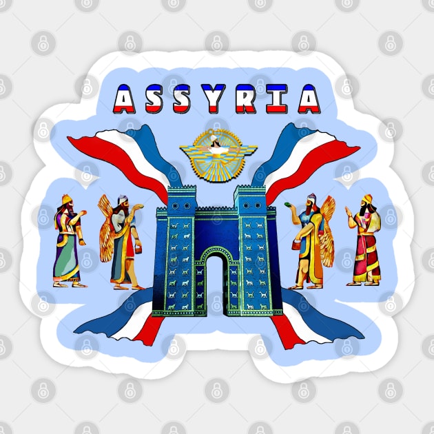 ASSYRIA Sticker by doniainart